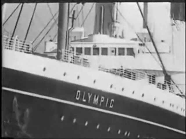 RMS Olympic- "The Last Voyage", British Movietone 1935 (OlympicWS Opening Titles)