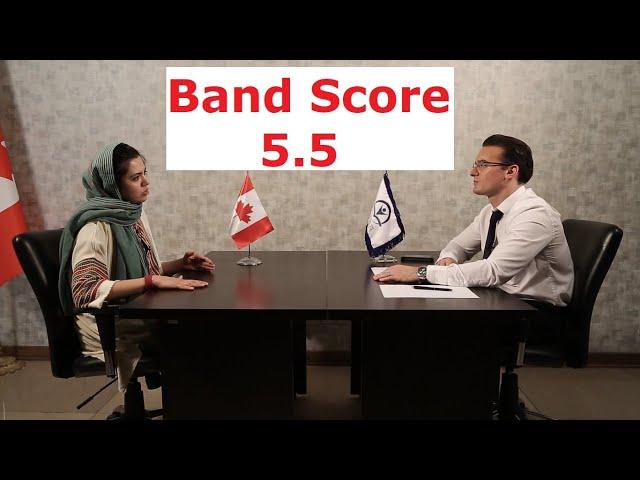 IELTS Speaking test band score 5.5 with feedback