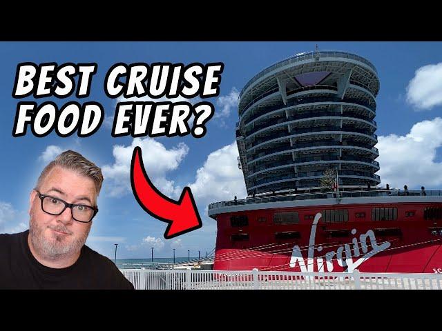 Virgin Voyages Scarlet Lady Cruise Food Review