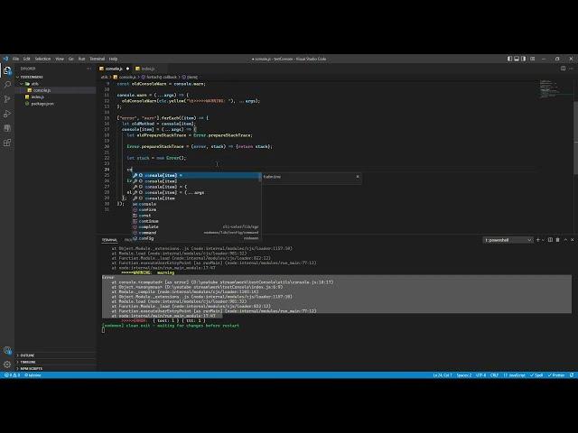 Вывод в консоль пути к файлу и место вызова #console, #console.log, #vscode