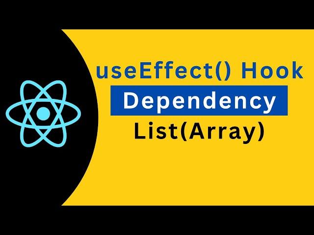 react useeffect dependency array