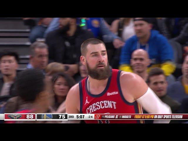 Pelicans Highlights: Jonas Valanciunas with 21 Points vs. Golden State Warriors