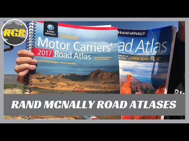 Rand McNally Road Atlas | Product Review | Large Scale vs Motor Carrier version