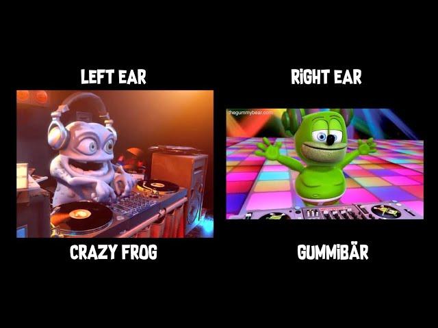 I Like To Move It MASHUP Crazy Frog VS Gummibär The Gummy Bear