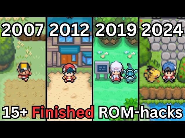 What was the Best Pokemon ROM-hack released EVERY Year?