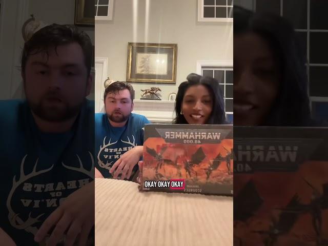 Consequences of getting my wife into warhammer 40k