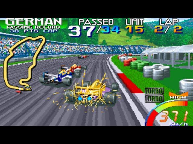 Slip Stream - Sega System 32 - Passing Contest - Quick Handling Car - Completo/Full Gameplay