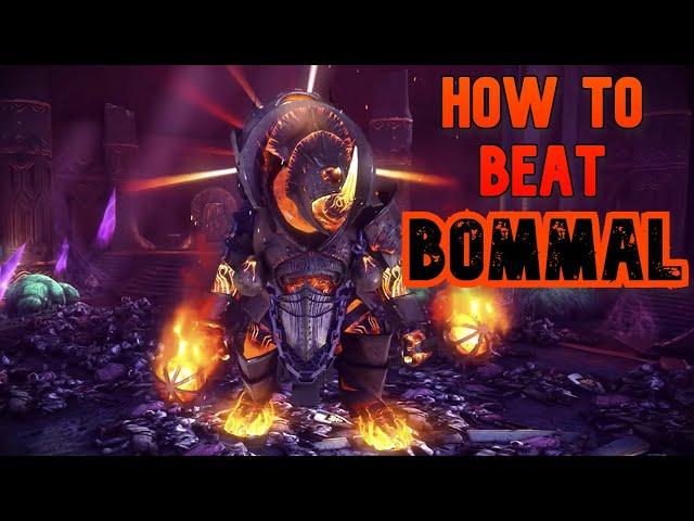 How to beat Bommal the Dreadhorn (normal) without resist!