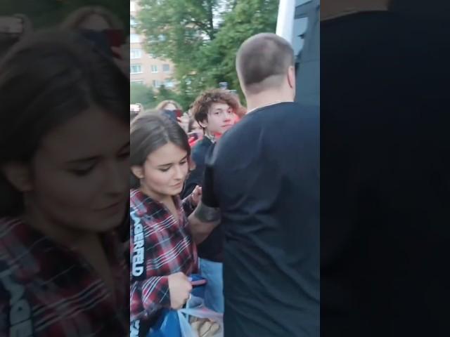 Глеб Три дня дождя и Диана Астер после концерта в Ижевске 03.06.23 #триднядождя