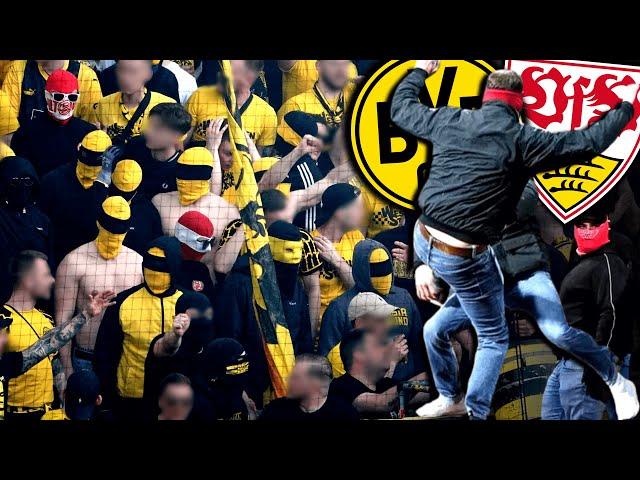 Warum Dortmunder über den Rastplatz gejagt wurden... (BVB vs. VfB)