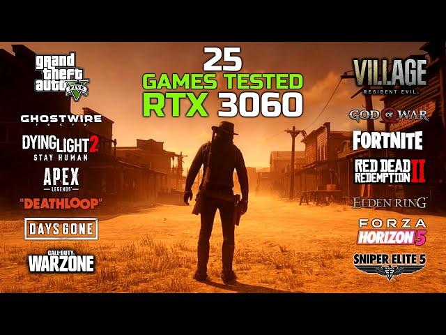 Nvidia GeForce RTX 3060 In 2022 | 25 Games Tested | #rtx3060