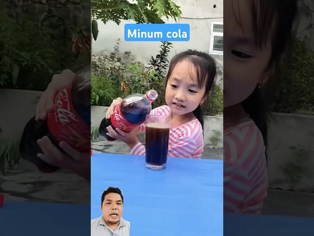 MINUM COCA COLA YUK#funny #cocacola #challenge #memes