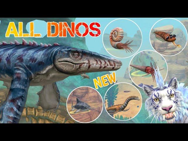 wildcraft prehistoric era new dinosaur Game worlds all enemies and boss new dinosaurs full world! 