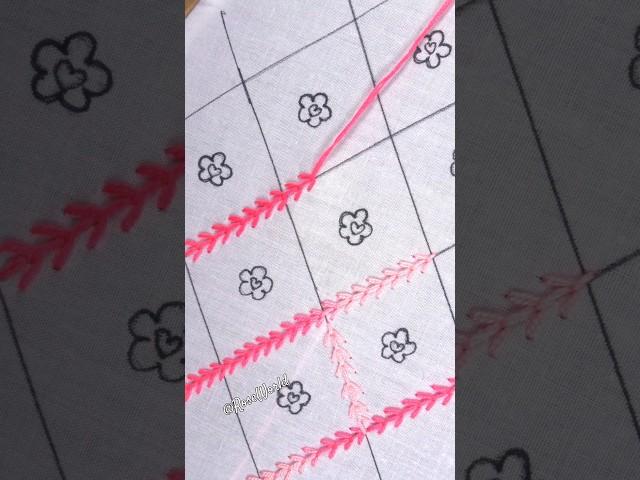 So pretty trendy stitch  sashiko embroidery tutorial