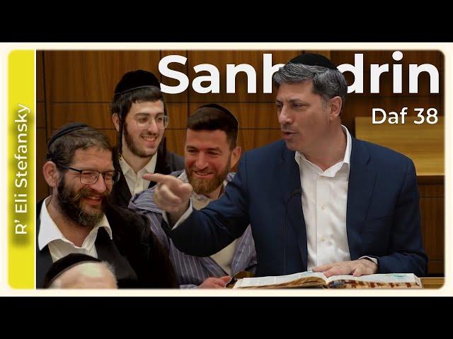 Daf Yomi Sanhedrin Daf 38 by R’ Eli Stefansky