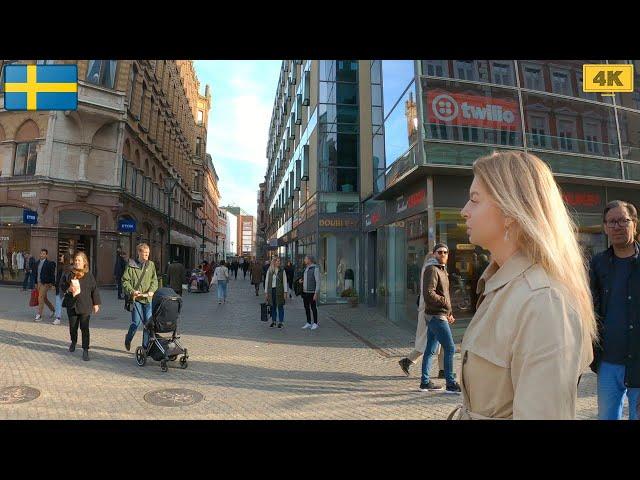 Malmö Sweden Walking Tour 4k  Tourist Attractions & Best Things To See 2021 City Tour