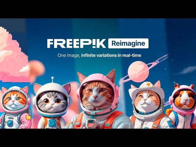 Freepik Reimagine - NEW AI tool