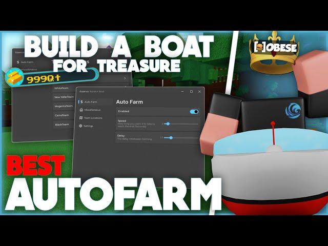 (2024 FREE) The *BEST* Build a Boat for Treasure Script! Auto Farm, INF Gold, Anti Afk, FLY & More!