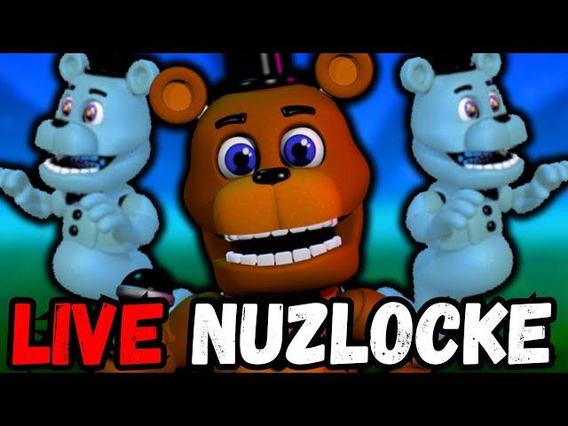  FNaF World Randomizer Nuzlocke: HARD MODE LIVE!