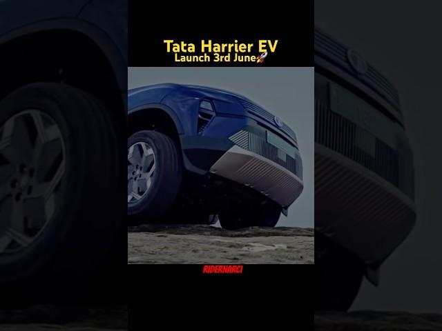 Tata Harrier EV Launch 3rd June #harrierev #tataev