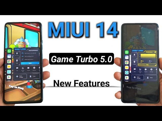 redmi Xiaomi game turbo 5.0 new Features  | miui 14 security apps update