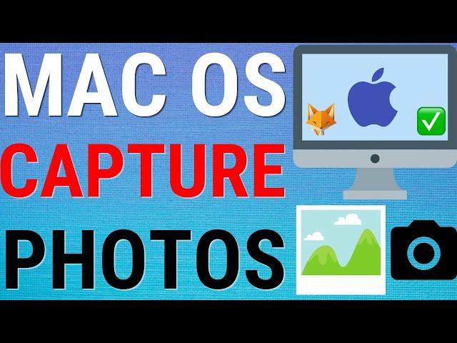 How To Open Camera And Take Photos On Mac