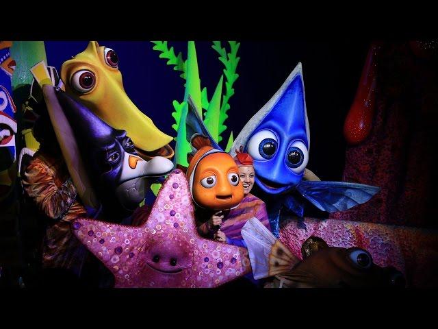 4K Finding Nemo the Musical 2015 Disney World's Animal Kingdom Full Show