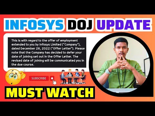 Infosys Date of Joining Update | Infosys DOJ Deferment | Tamil