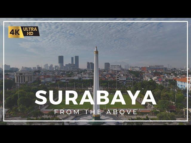 Surabaya, Indonesia, Majestic City From The Above (2024)