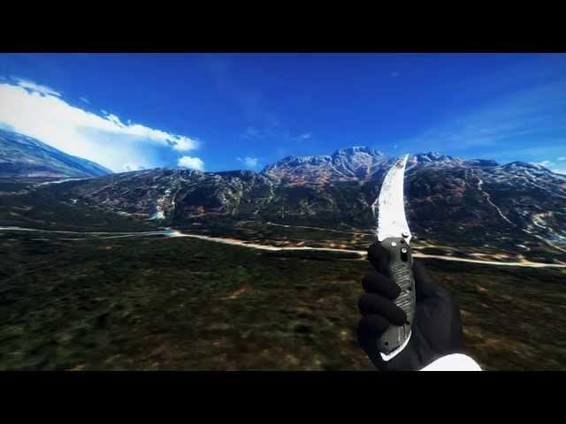  Flip Knife | Damascus Steel (Field-Tested) - Skin Showcase