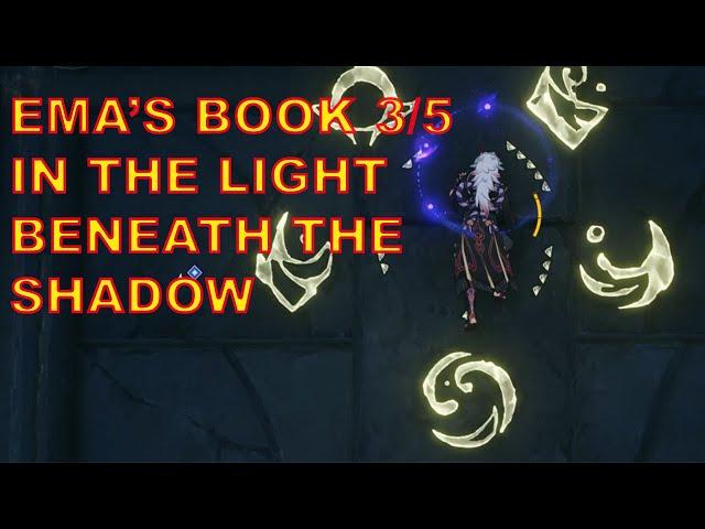 In the Light, Beneath the Shadow Book Location Collect the Five Lost Books Genshin Impact