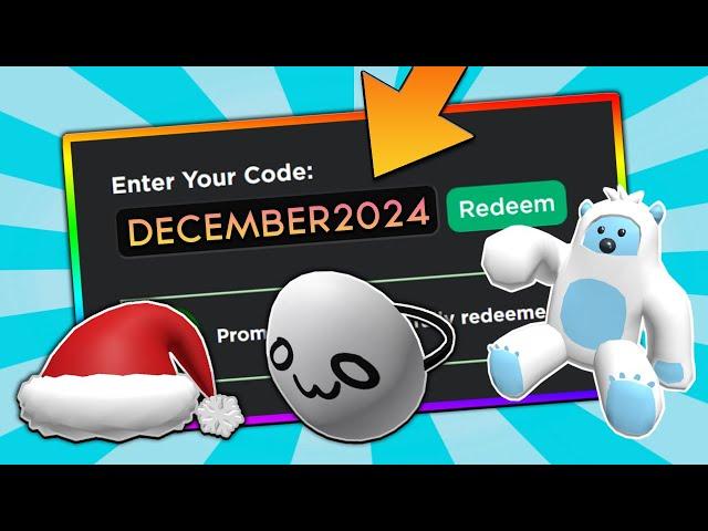 *6 NEW CODES* ALL DECEMBER 2024 Roblox Promo Codes For ROBLOX FREE Items 2024 (UPDATED)