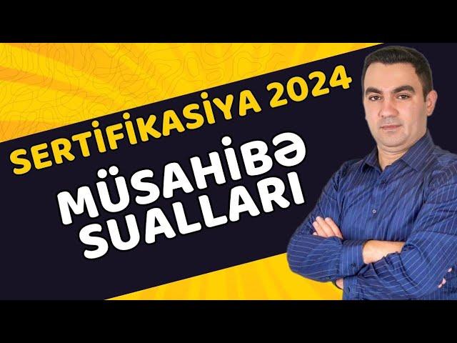 Müsahibə 2024. Təlimçi Coşqun Namazov. (051-580-94-28)