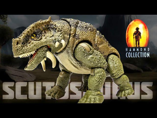 Mattel Jurassic World Hammond Collection Scutosaurus Review!!!