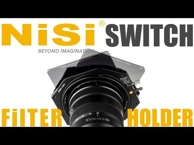 The NiSi SWITCH 100mm Filter Holder System - Rotate 2 Graduated ND's Independently of Each Other