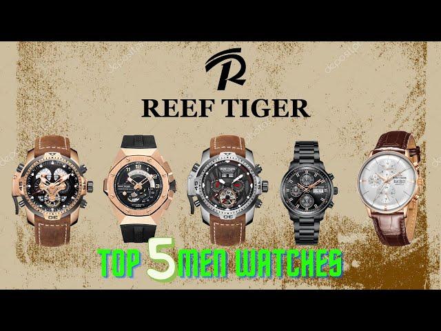 REEF TIGER - TOP 5 REEF TIGER Watch 2021 | watch for men | best men watches