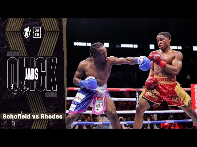 Quick Jabs | Floyd Schofield vs Haskell Rhodes! 'Kid Austin' Schofield In His 1st Main Event!