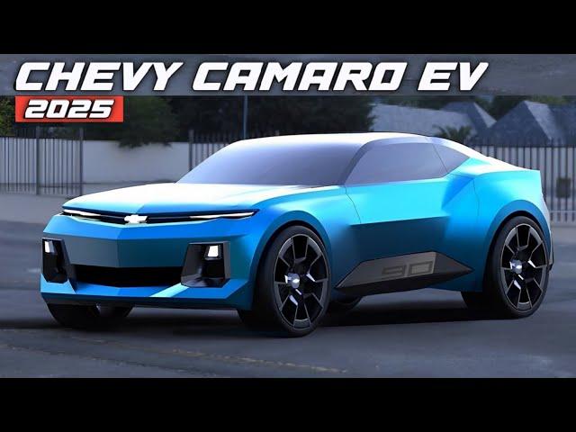 2025 Chevrolet Camaro EV: Fully Electric Muscle Car Concept