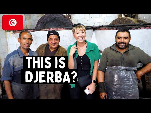 Tunisian Men Show Me Around DJERBA! Island Life! فتاة بريطانية في تونس