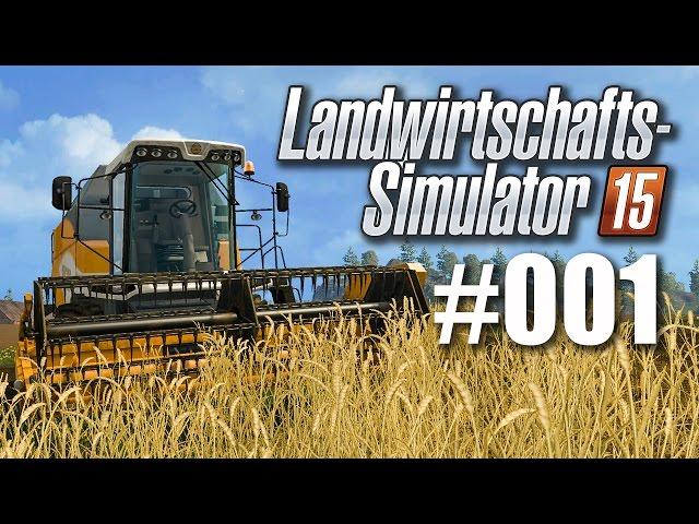 Landwirtschafts-Simulator 15 #001: Feld ernten und Community-Server?