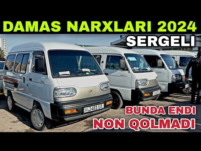 DAMAS NARXLARI SERGELI MOSHINA BOZORI 2024. Дамас нархлари 2024