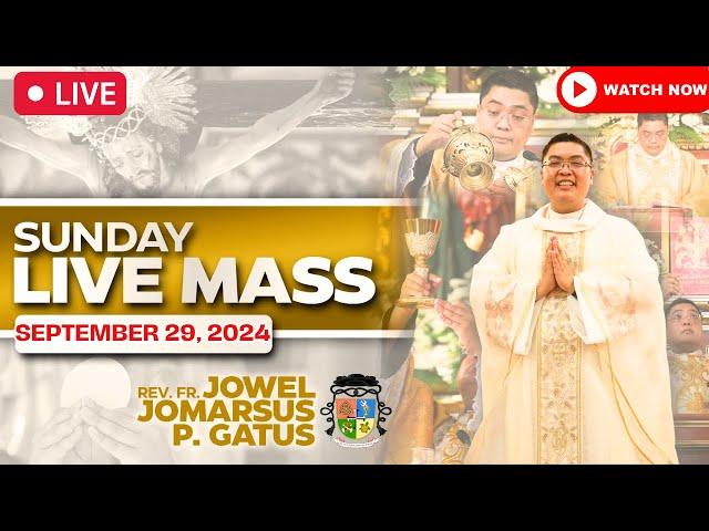 SUNDAY FILIPINO LIVE MASS TODAY ONLINE II SEPTEMBER 29, 2024 II FR. JOWEL JOMARSUS GATUS