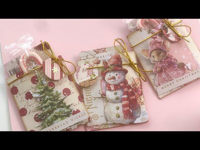 Christmas  One Page Wonder w/ 6x6 Paper Card & Pocket Sleeve Or Use 3x6 Scraps