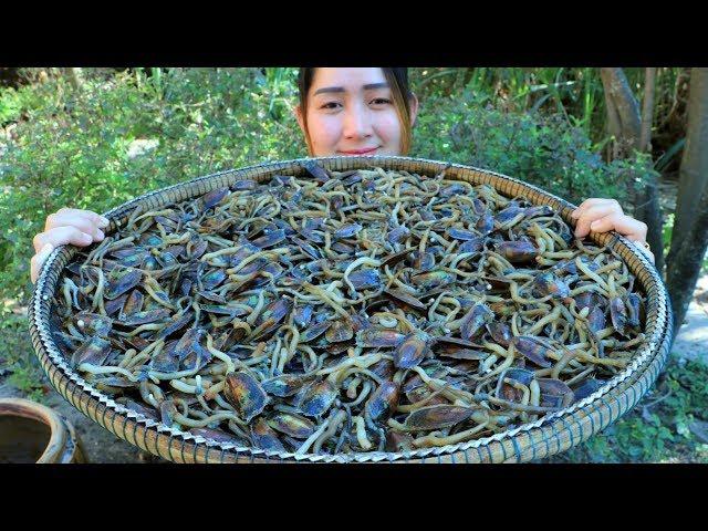 Yummy Razor Clam Salad Recipe - Razor Clam Cooking - Cooking With Sros