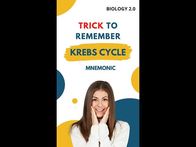 Trick To Remember Krebs Cycle | Biology 2.0 |