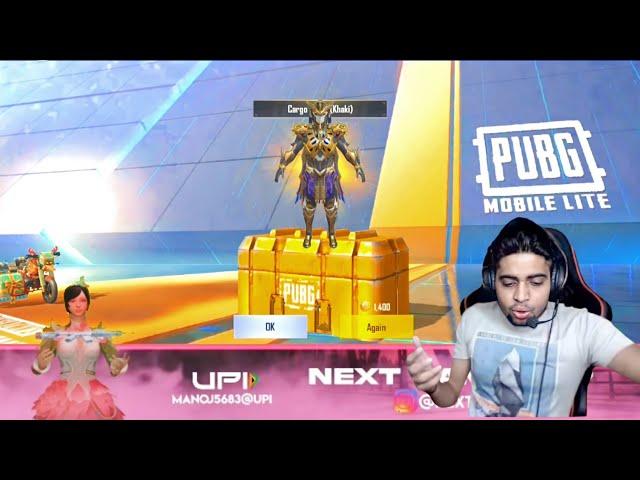  Finally I Got It Golden Pharaoh X-Suit | Pubg Mobile Lite   #godpraveenyt#shorts#pubg#bgmi