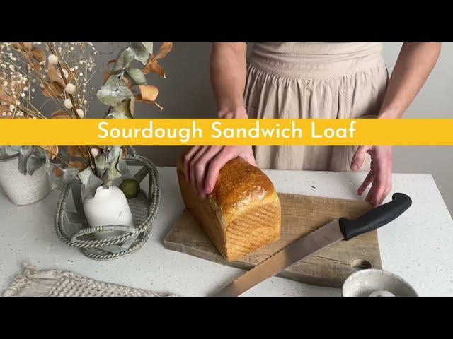 The only sourdough sandwich loaf recipe you need #sourdoughbread #bread #recipe