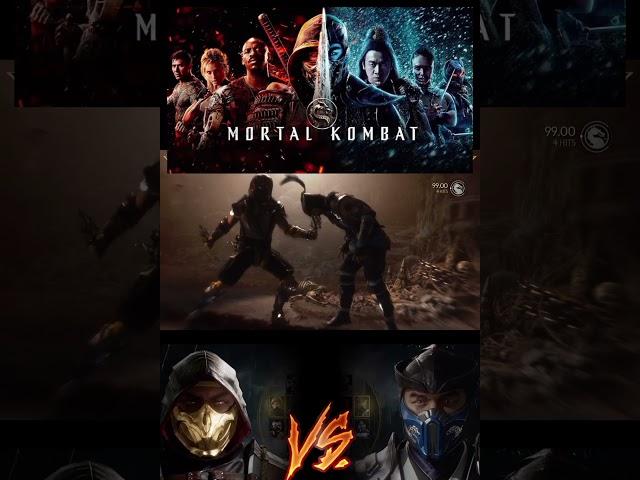 Mk11 subzero vs scorpion fight #mk11subzero #mortalkombat11ultimate #shorts