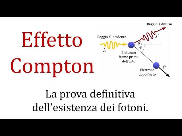 MQ3 - Effetto Compton: la prova definitiva dell'esistenza dei fotoni (1922)