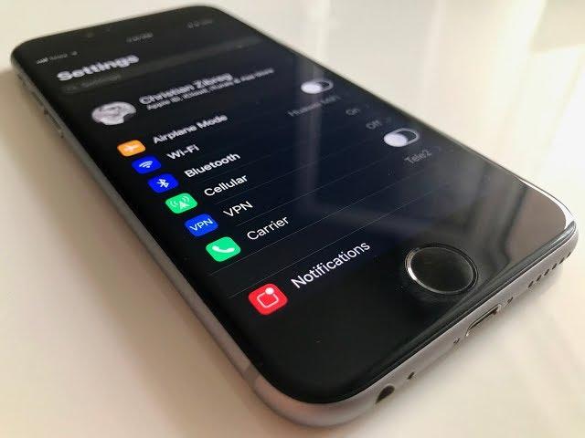 iOS 12.1 темная тема\ iOS 12.1 DARK MODE